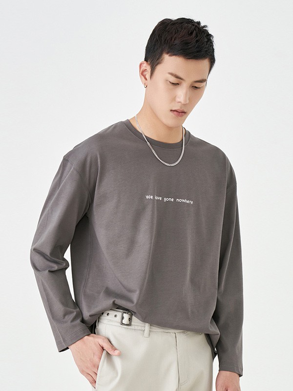 a.b.x男装2023春夏季黑色T恤