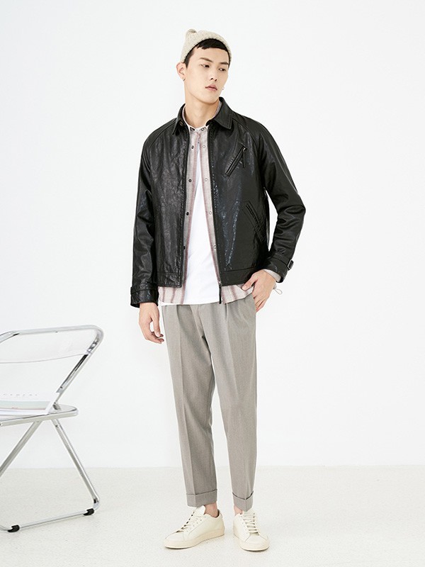 a.b.x男装2023春夏季白色T恤