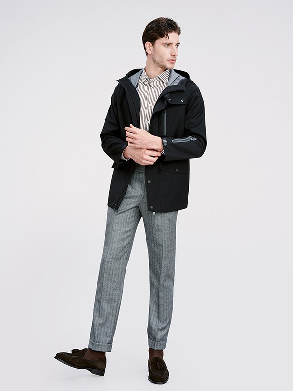 乔顿2022秋冬季灰色长裤