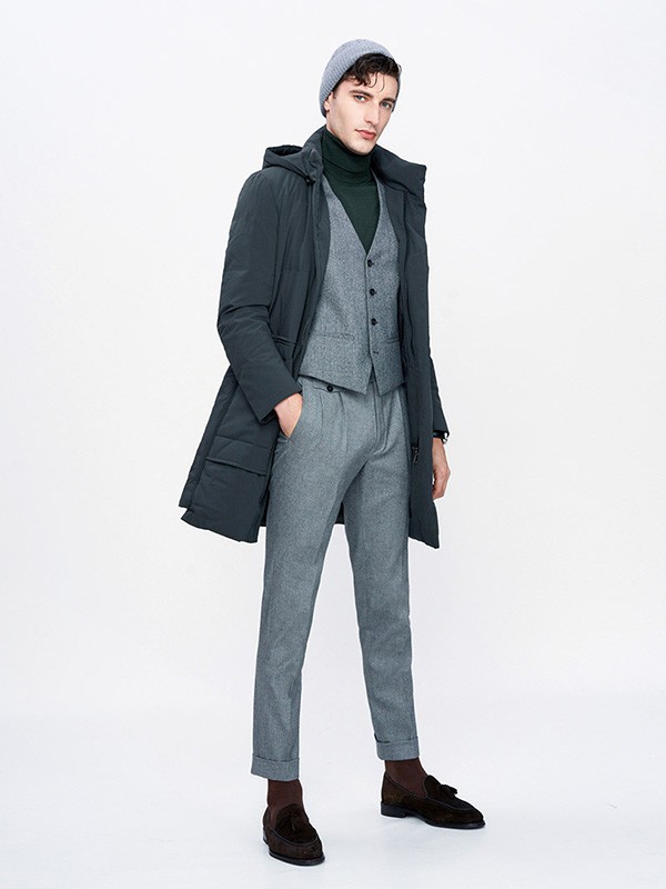 乔顿2022秋冬季灰色背心