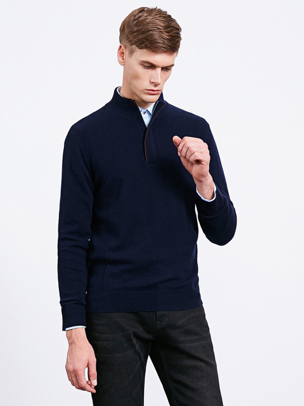 沙驰男装2022秋冬季黑色外套