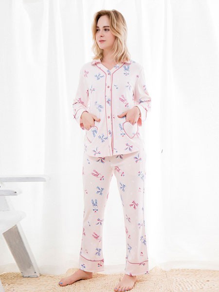 三耳兔内衣2023春夏季白色家居服