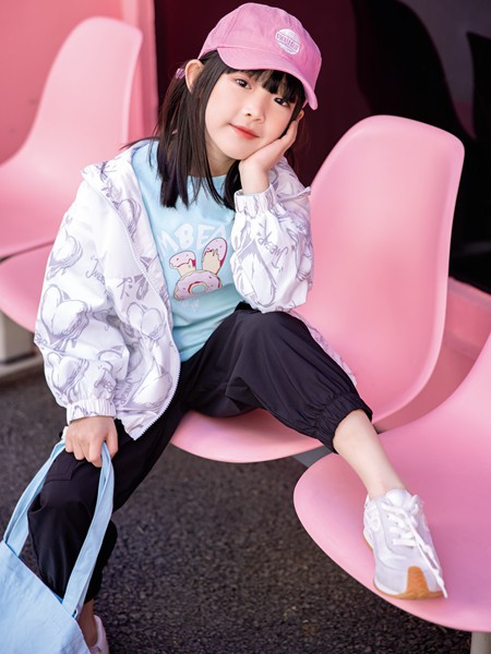 杰米熊2023春夏季黑色长裤