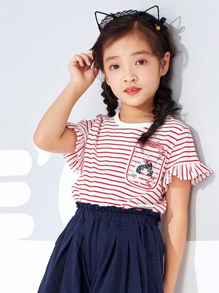 海威迩2023春夏季黑色百褶裙