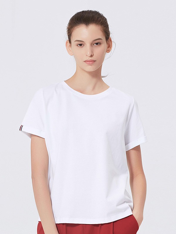 铜牛2023春夏季白色家居服