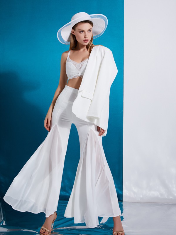 莱特妮丝2023春夏季白色时尚内衣