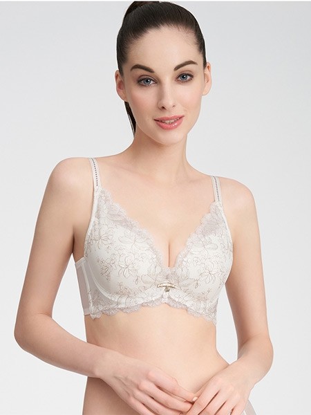 黛安芬 内衣2023春夏季白色时尚内衣