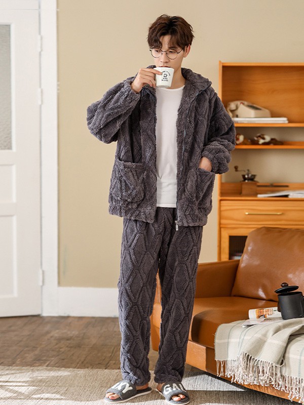 可人儿内衣2022秋冬季黑色家居服