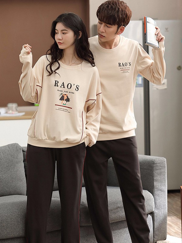 派邦奴2023春夏季白色家居服