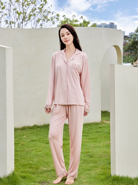 女人心内衣2023春夏季粉色家居服