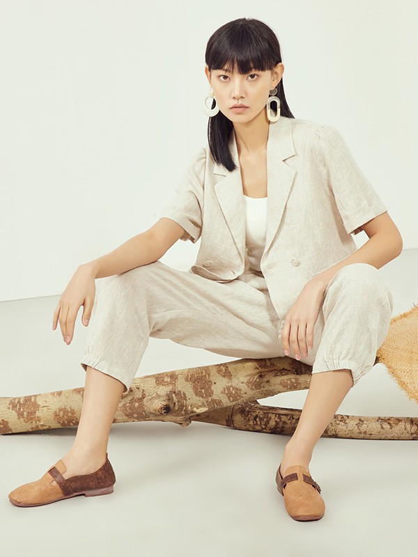 钡禾女装2023春夏季白色背心