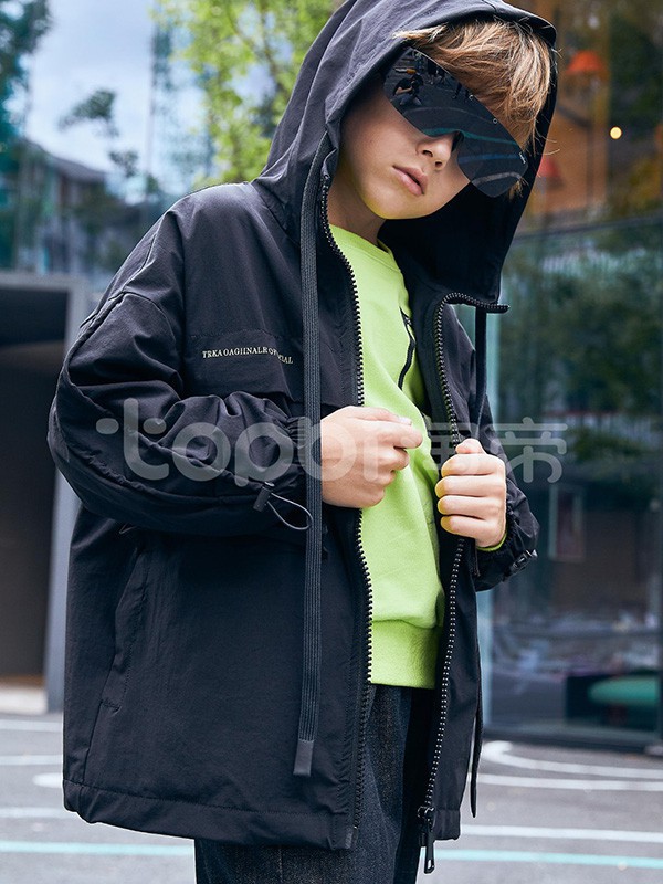 淘帝童装2023春夏季绿色T恤