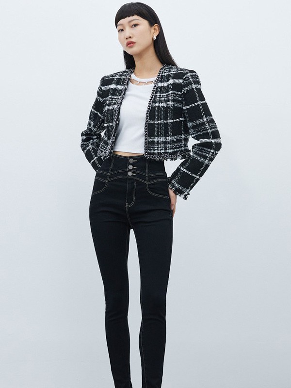 维莎曼女装2023春夏季白色T恤