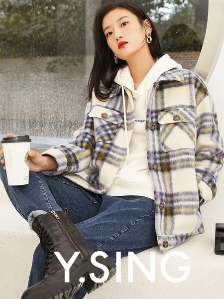 衣香丽影2022秋冬季藏蓝色长裤