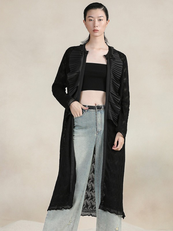 达衣岩女装2023春夏季黑色背心