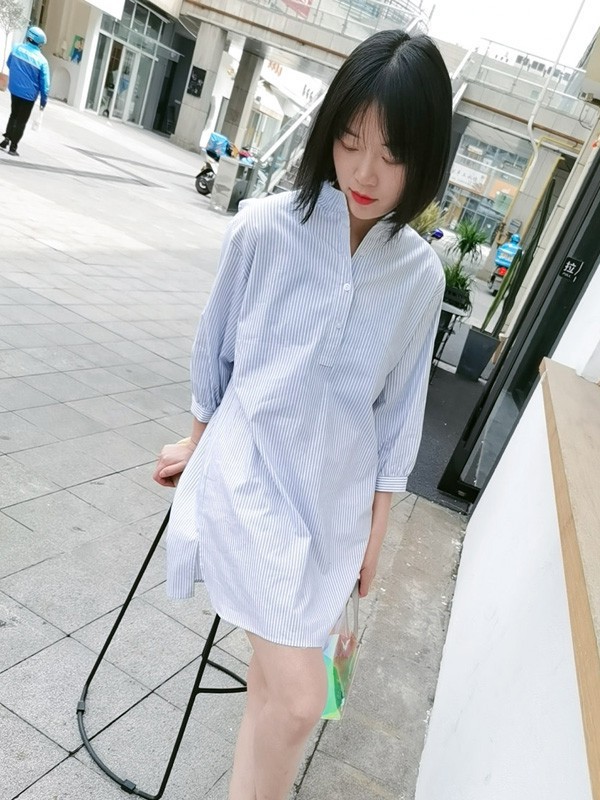 歌瑞丝芬女装2023春夏季白色衬衫