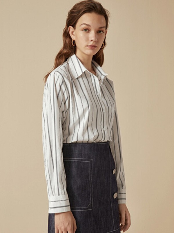 布莎卡女装2023春夏季白色长裙