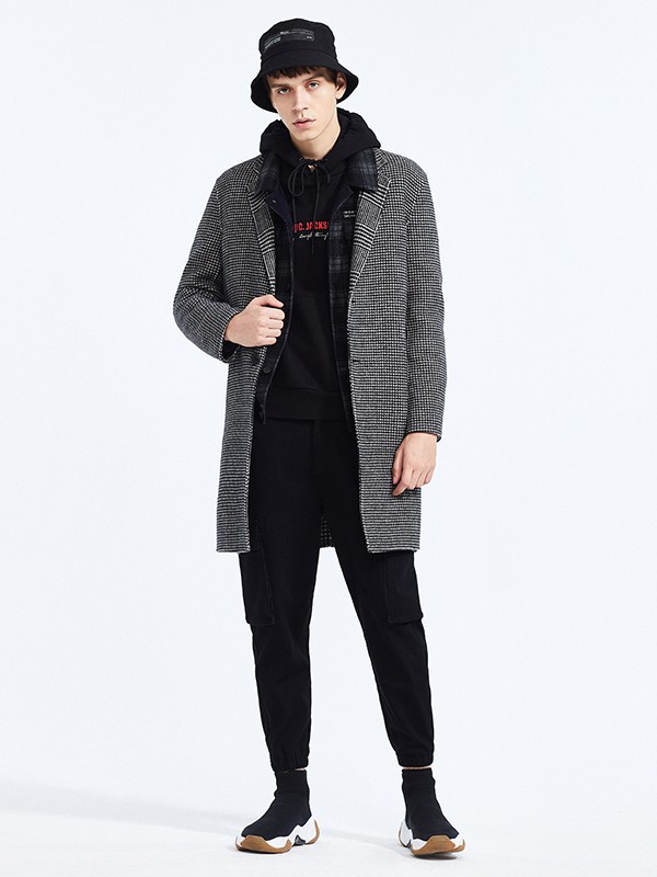 G男装2022秋冬季黑色T恤