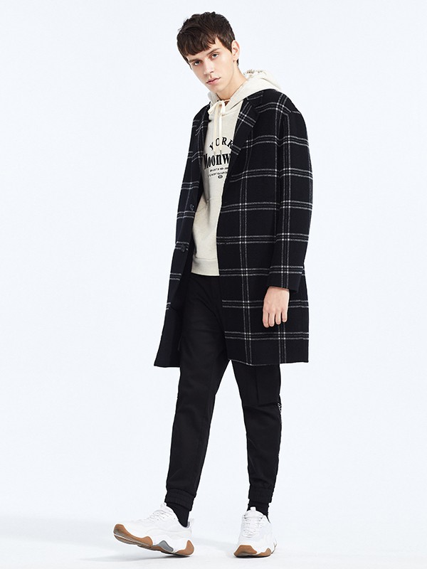 G男装2022秋冬季白色卫衣