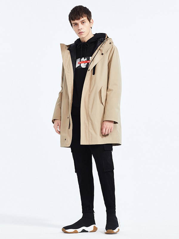 G男装2022秋冬季黑色卫衣