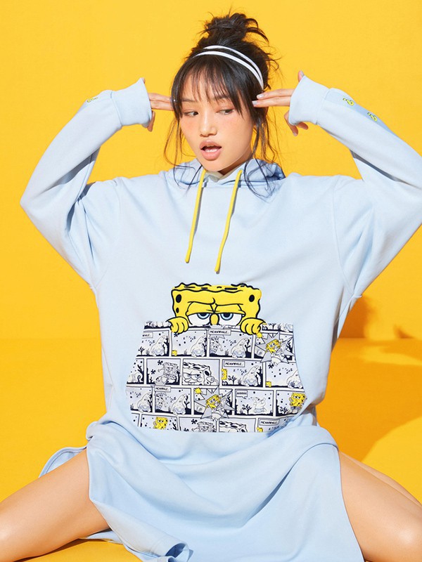 爱美丽内衣2022春夏季蓝色家居服