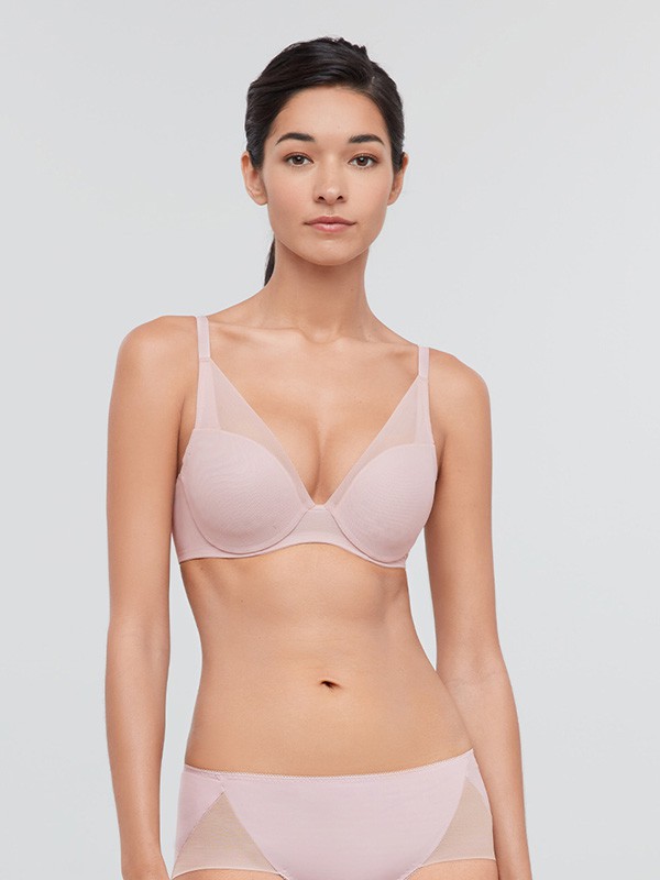 爱慕内衣2022春夏季粉色时尚内衣