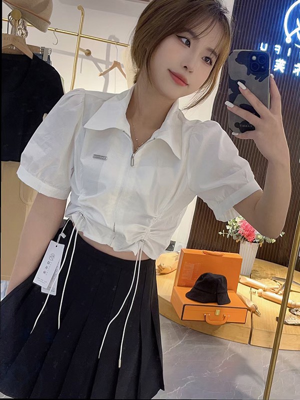 CEF穿依芙女装2023春夏季白色长裙