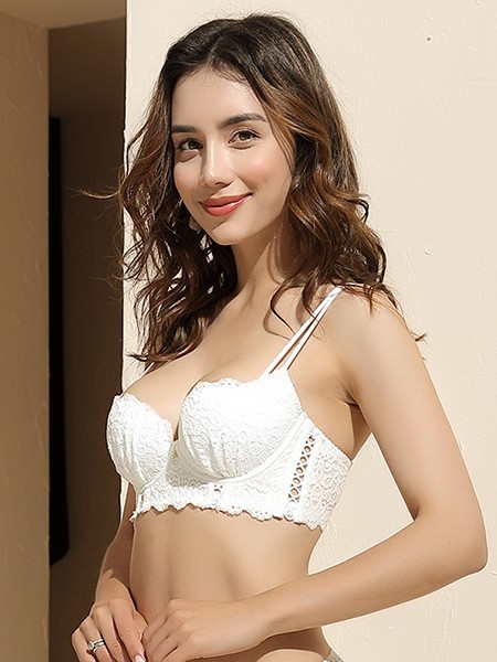 婷美内衣2023春夏季白色时尚内衣