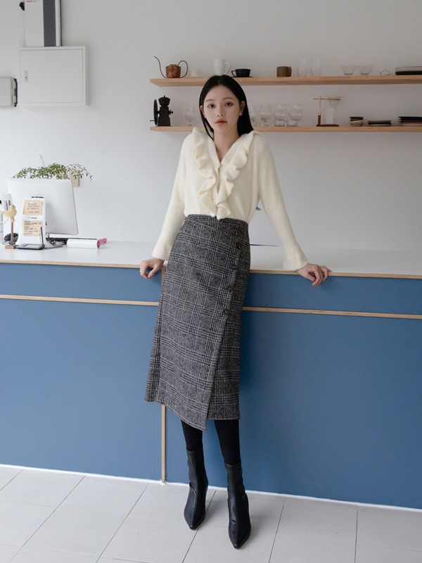 thejamy2022秋冬季白色衬衫