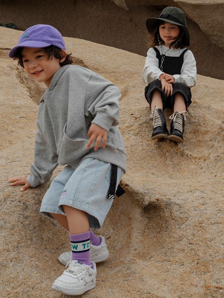 巴迪小虎童装2023春夏季白色T恤