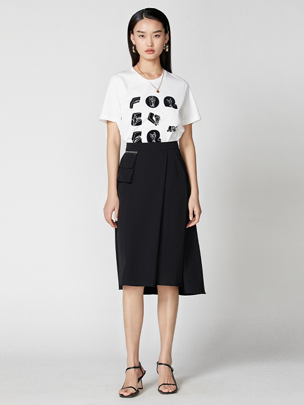 真我永恒2023春夏季白色T恤