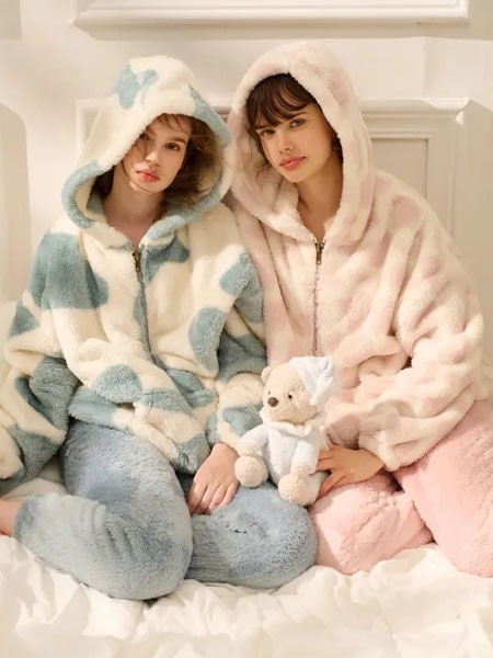 歌瑞尔2022秋冬季橙色家居服