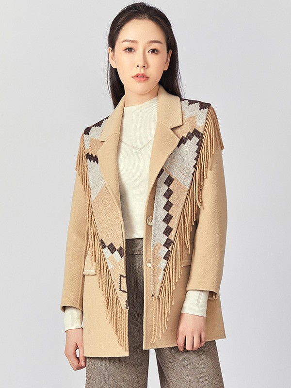 圣可尼2022秋冬季白色针织衫