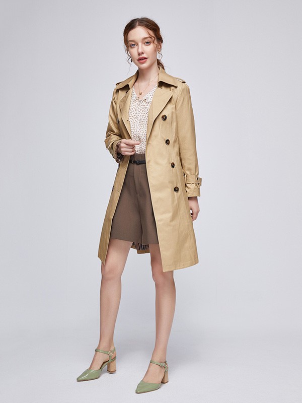 nancyk女装2023春夏季米色衬衫