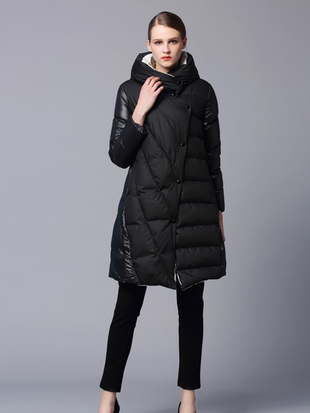 L.W女装2022秋冬季黑色棉服