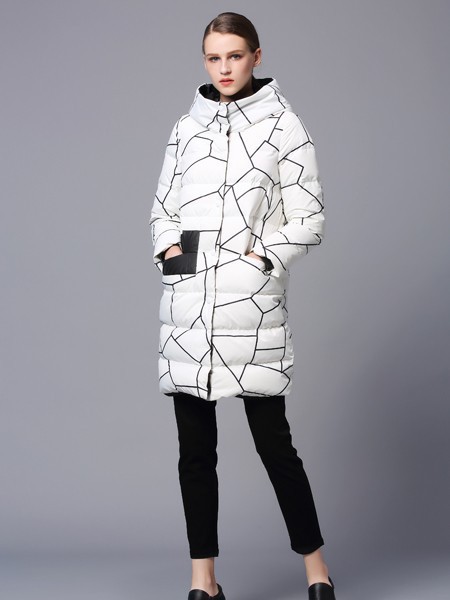 L.W女装2022秋冬季白色棉服