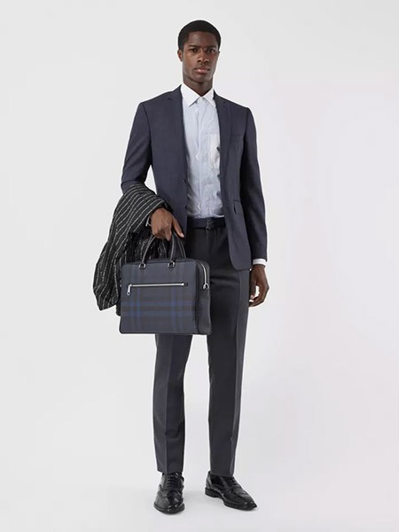 BUEBELLY男装2023春夏季白色衬衫