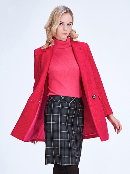 依瑶女装2022秋冬季黑色包臀裙