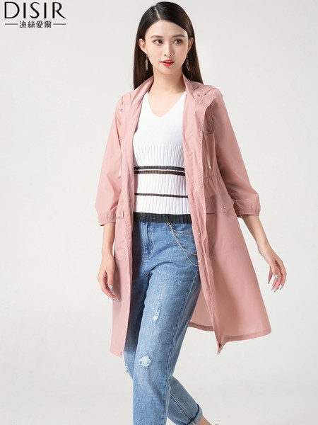迪丝爱尔2023春夏季粉色外套