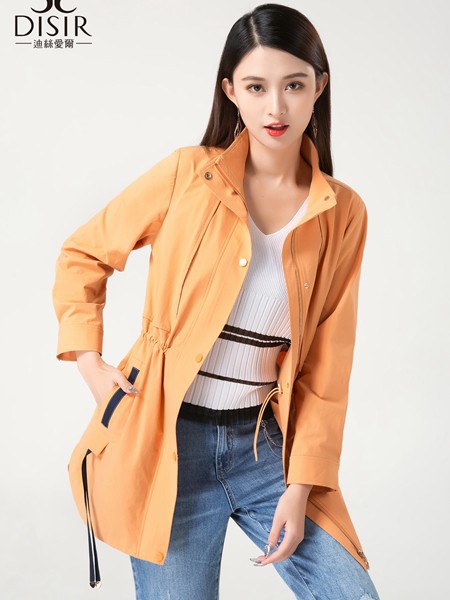 迪丝爱尔2023春夏季橙色外套