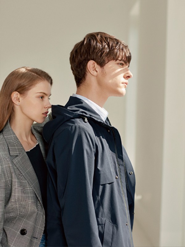 Sunshine休闲装2023春夏季白色polo衫