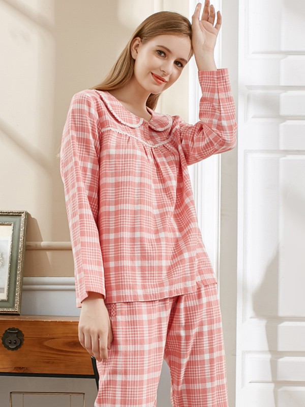 韩彩内衣2023春夏季粉色家居服