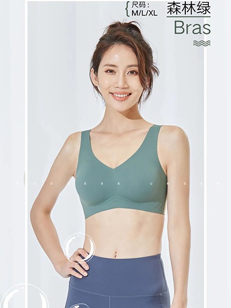 名韩2023春夏季绿色时尚内衣