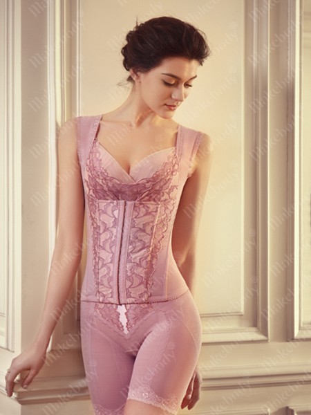 马克宝迪内衣2023春夏季粉色调整型内衣