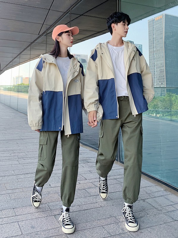 CUSAND休闲装2023春夏季军绿色工装裤