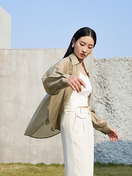 keeping.u女装2023春夏季白色背心