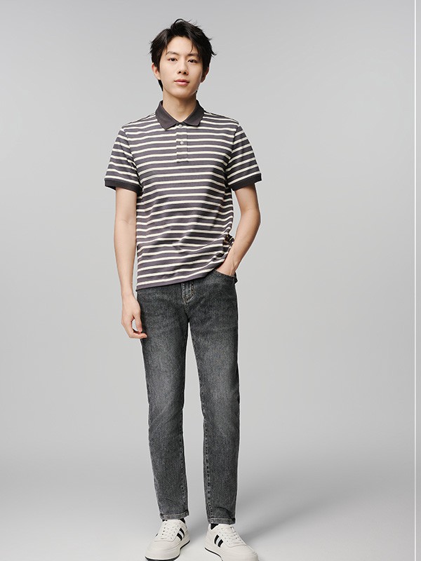 MOST姆氏德男装2023春夏季黑色长裤