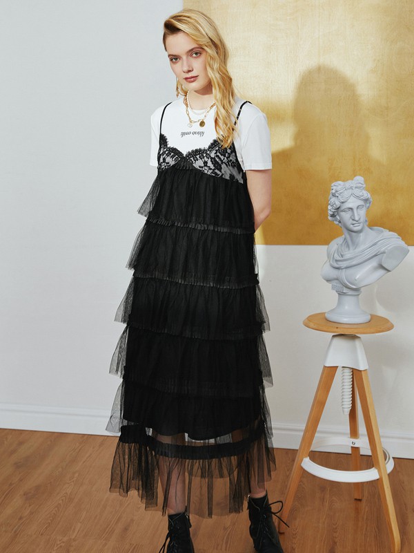 西蔻女装2023春夏季白色T恤