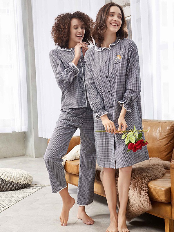 缤纷丽人内衣2023春夏季灰色家居服