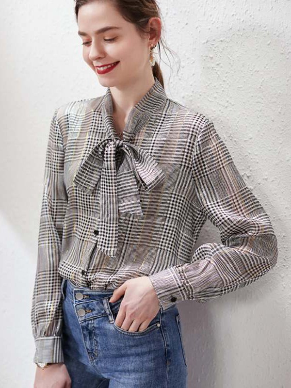 艾夫斯休闲装2023春夏季灰色衬衫